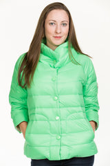 3 4 Sleeve Jacket Women's Pad Quilted