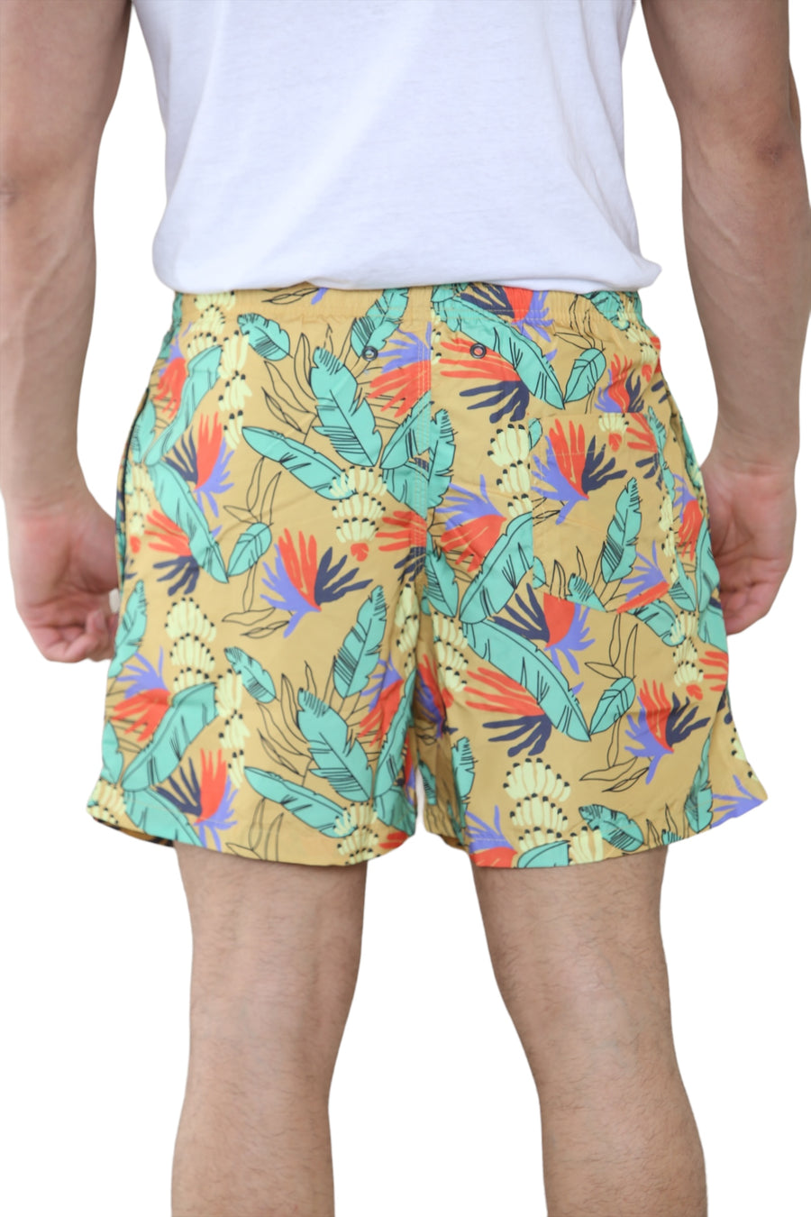 Mens Quick Dry Printed Swimming Summer Shorts Trunk