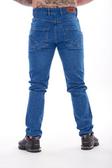 Mens Slim Fit Stretch Denim Jeans Skinny Straight Leg Trousers Pants New
