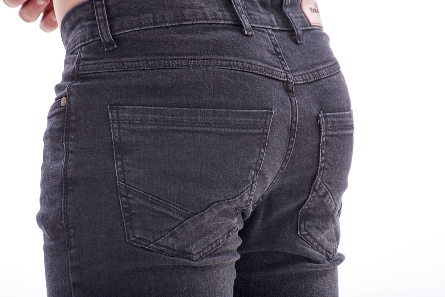 Mens Slim Fit Stretch Denim Jeans Skinny Straight Leg Trousers Pants New