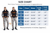 Mens Camouflage Tracksuit Fleece Hooded Sweatshirt Joggers