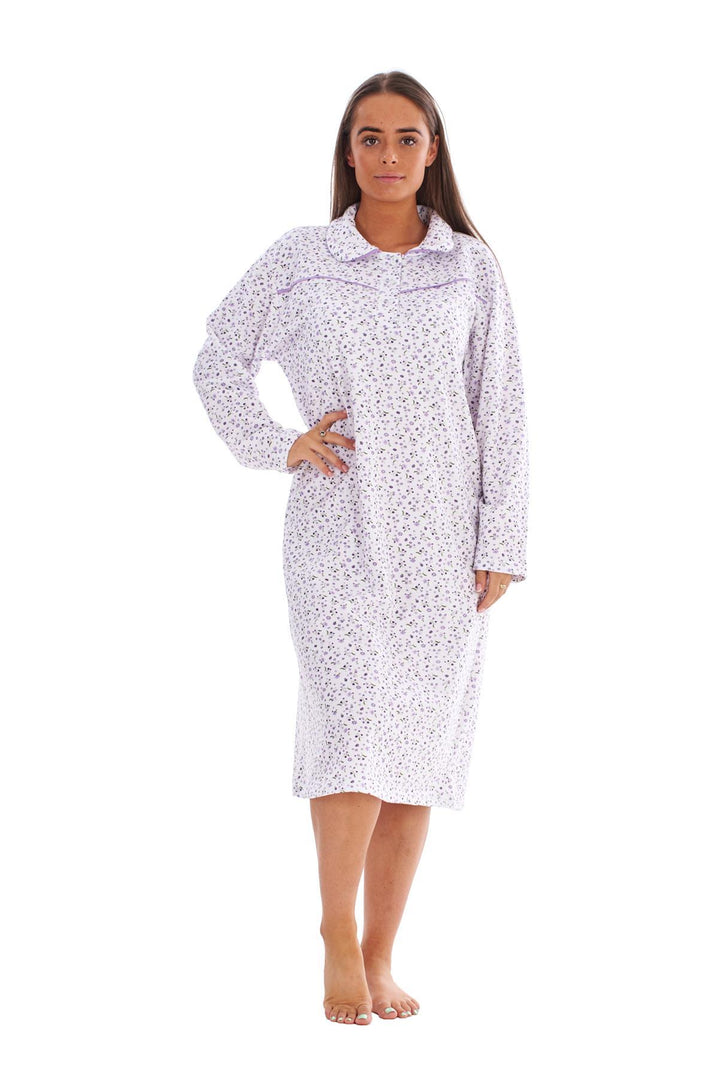 Plus Size Thermal Nightie Nightdress