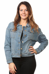 Denim Jackets Womens Short