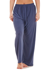 Women's Wide Leg Lounge Pants Soft Stretch Yoga Pajama Trousers Plus Size