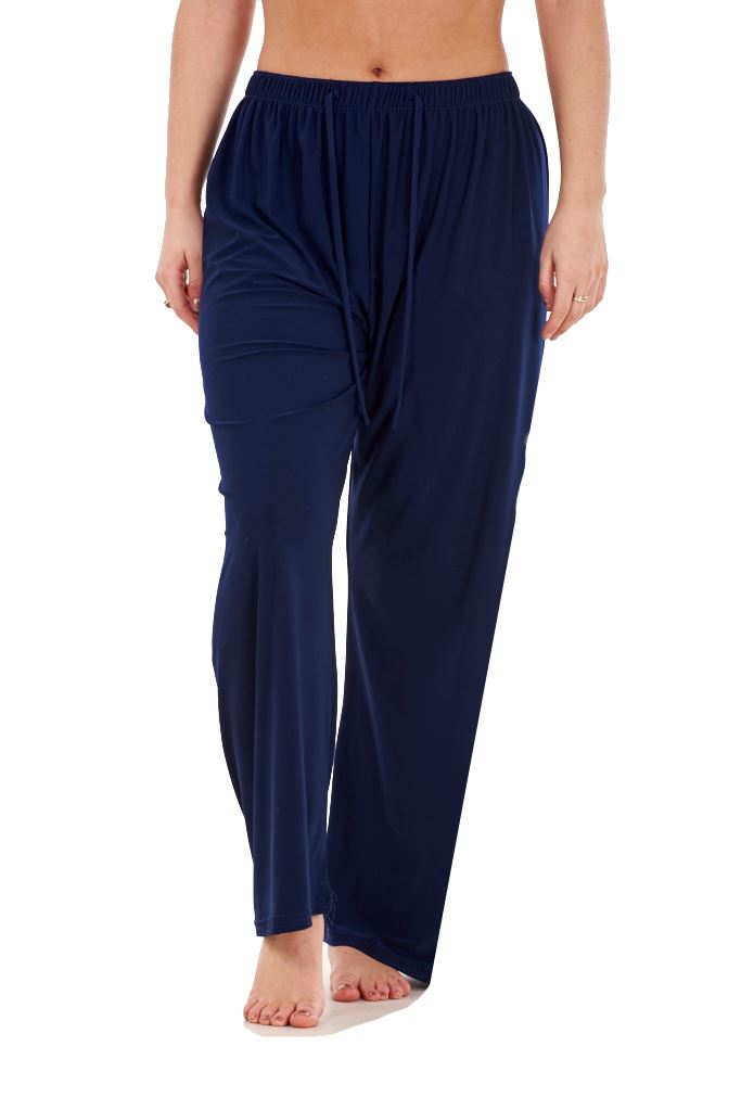 Ladies Loose Fit Lounge Pants Soft Stretch Comfy Casual Yoga Trousers Bottoms