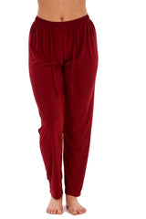 Ladies Loose Fit Lounge Pants Soft Stretch Comfy Casual Yoga Trousers Bottoms
