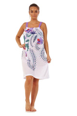 Printed Cotton Sleeveless Nightie