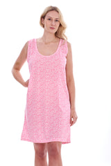 Leopard Print Nightie Nightdress Thick Strap