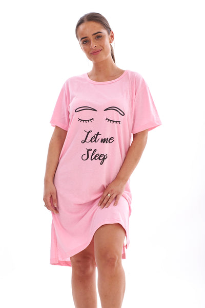 Funny Nightshirts Ladies Let Me Sleep