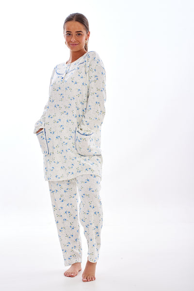 Women's Jersey Pyjamas Set Cotton PJs