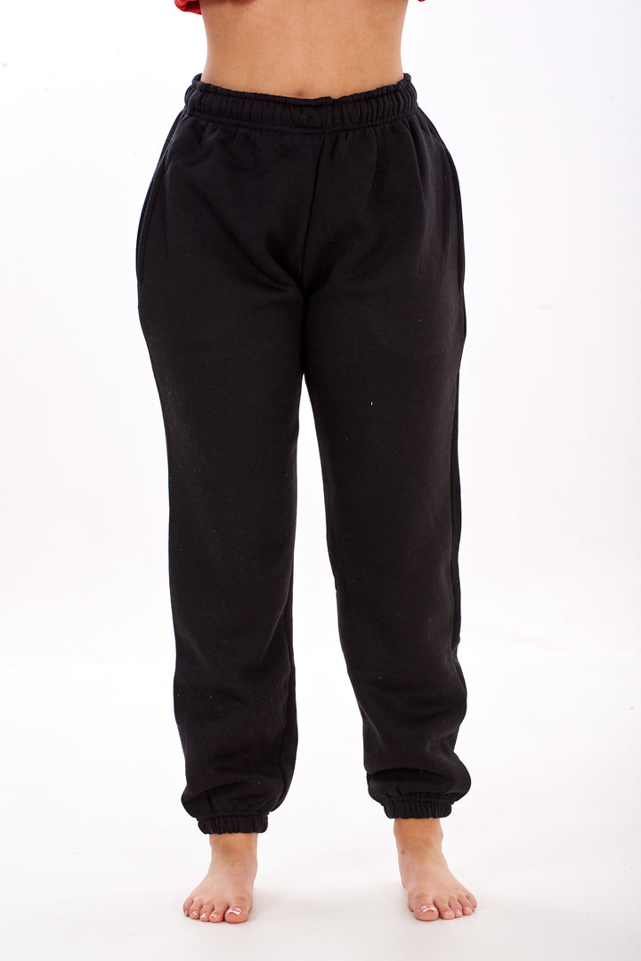 Womens Fleece Lined Joggers Plain