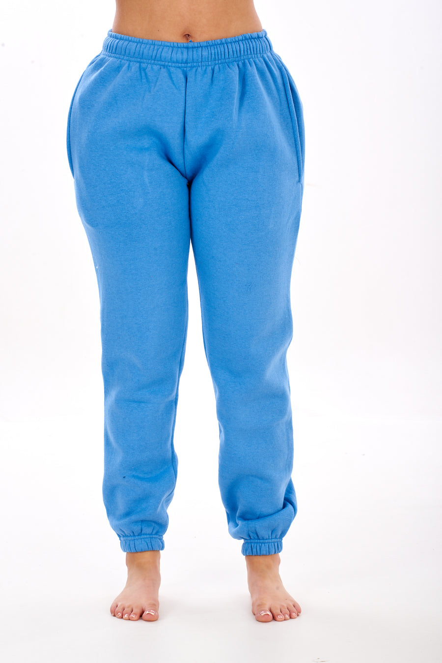Womens Fleece Lined Joggers Plain