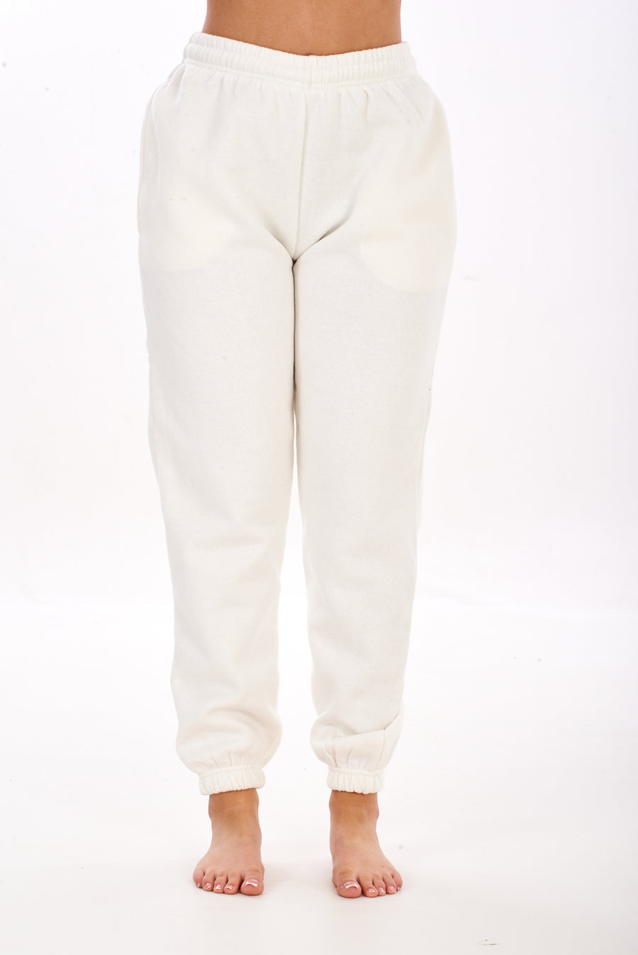Womens Fleece Lined Joggers Plain