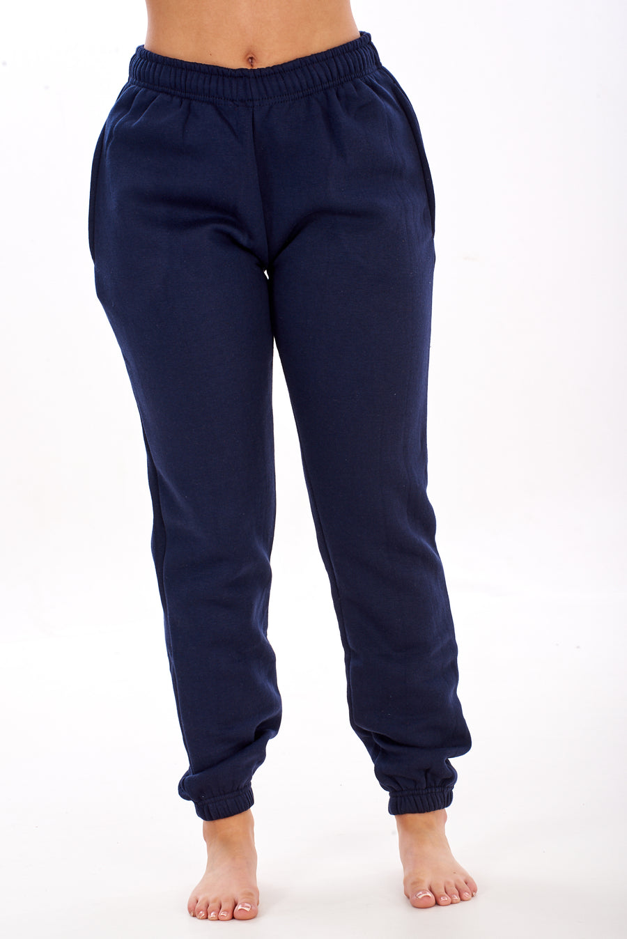 Womens Fleece Lined Joggers Plain