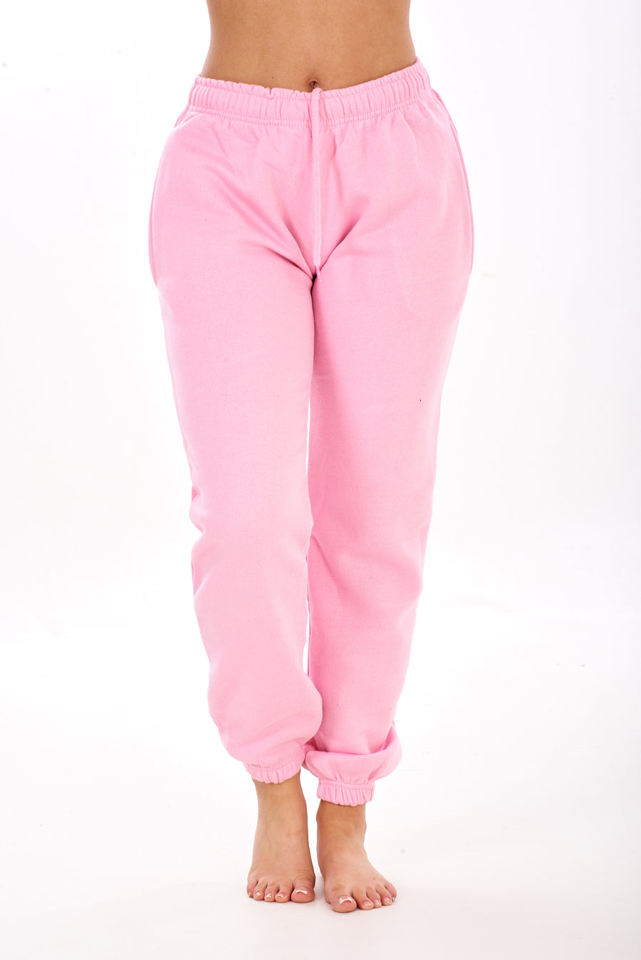 Womens Fleece Lined Joggers Plain