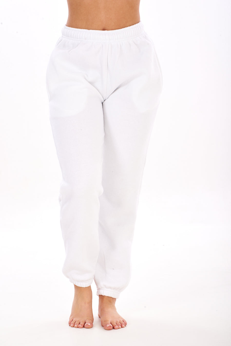 Womens Fleece Lined Joggers Plain
