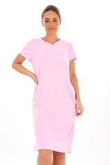 Womens Nightshirts Pure Cotton Polka