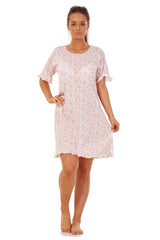 Summer Nighties Short Sleeve Floral