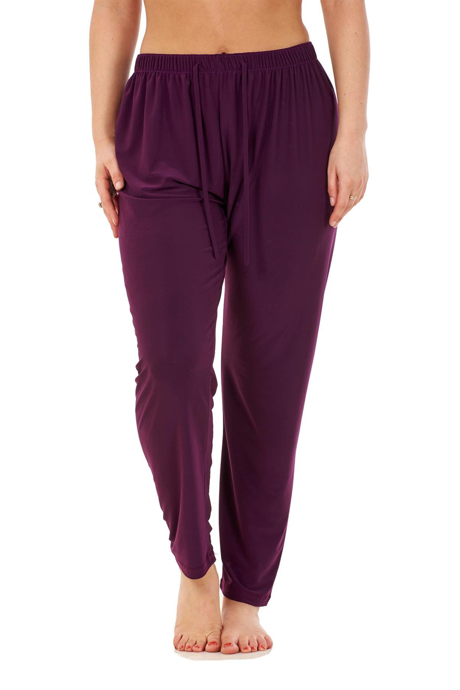 Ladies Loose Fit Lounge Pants Soft Stretch Comfy Casual Yoga Trousers Bottoms