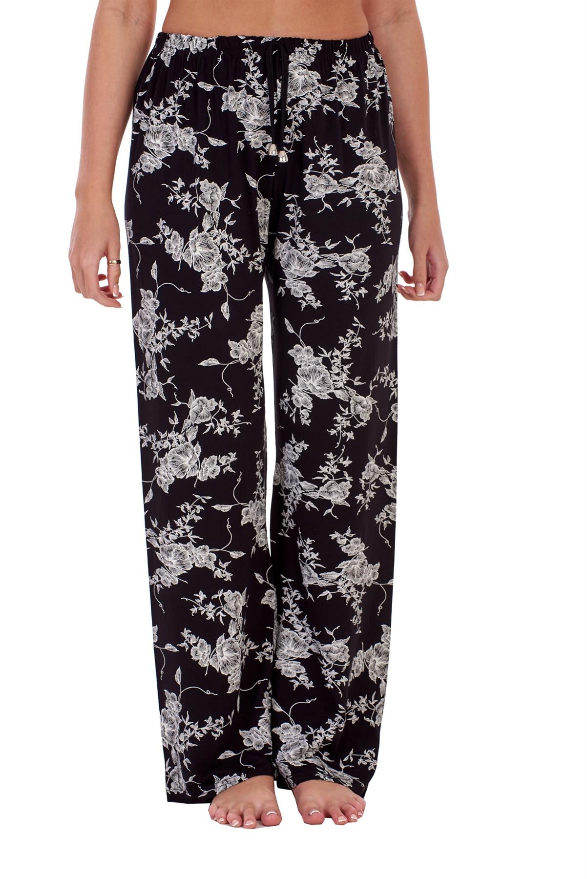 Ladies Printed Trousers High Waist Summer Pants