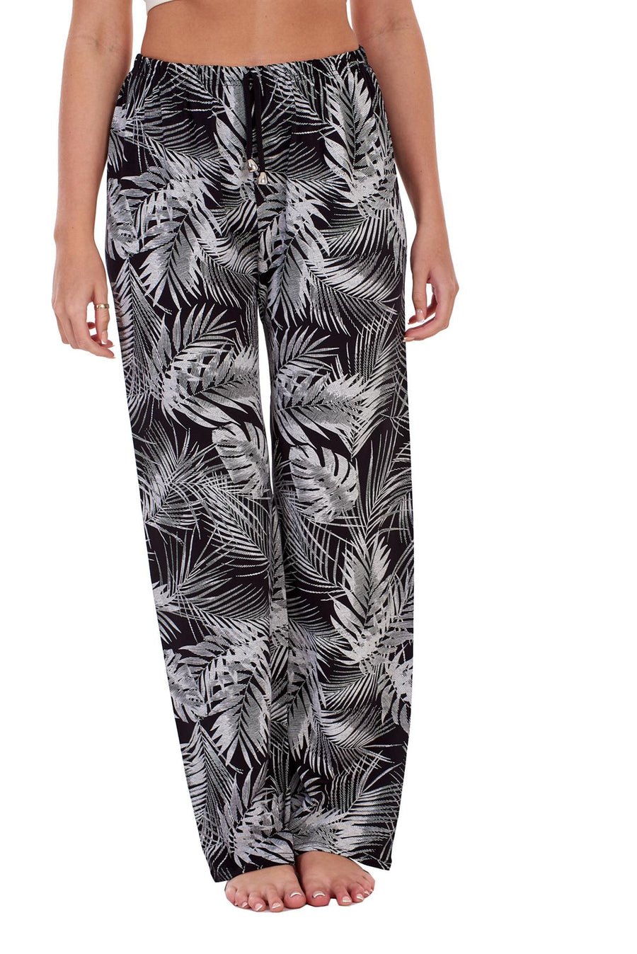 Ladies Printed Trousers High Waist Summer Pants