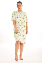 Womens Oversized Nightshirt Cotton