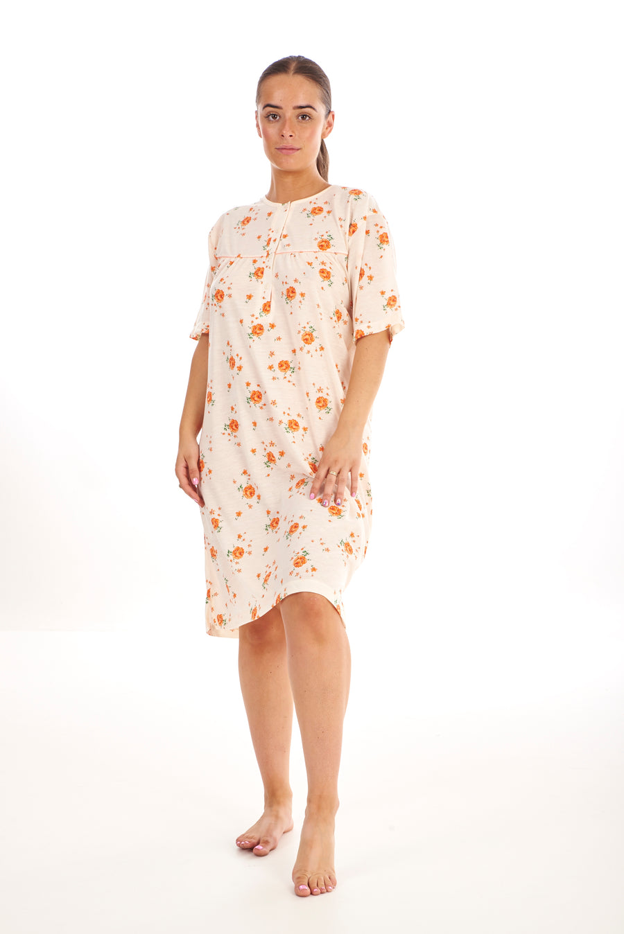 Womens Oversized Nightshirt Cotton