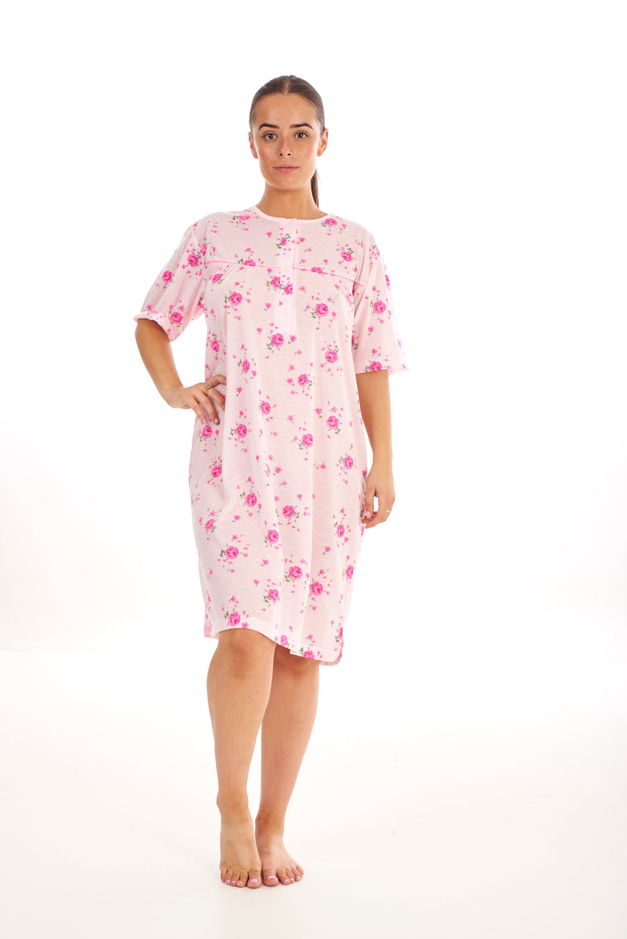 Womens Oversized Nightshirt Cotton