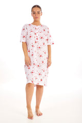 Womens Oversized Nightshirt Cotton