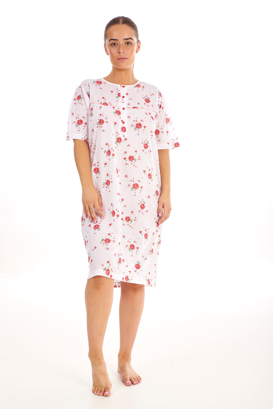 Womens Oversized Nightshirt Cotton