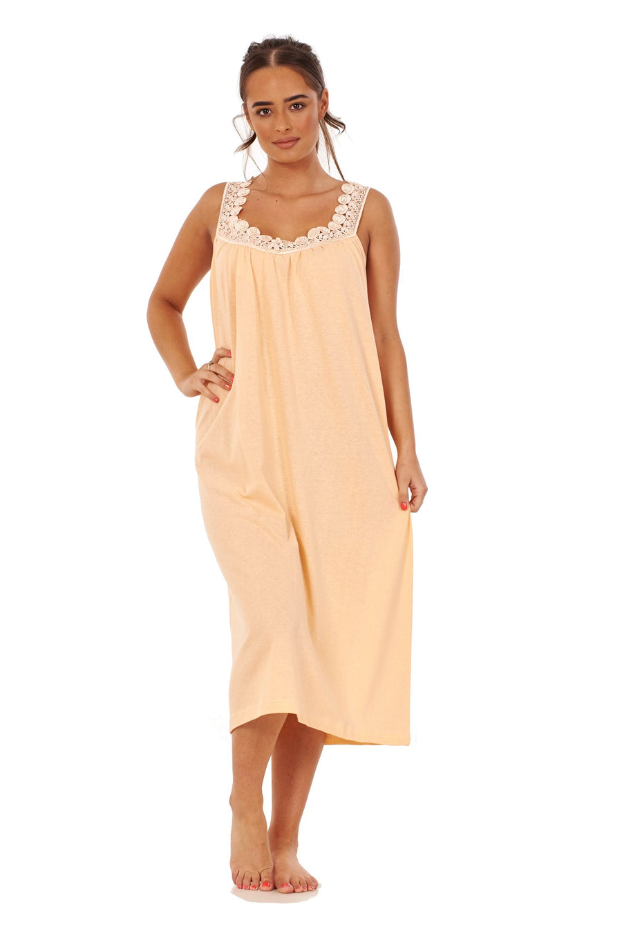 Long Cotton Nightgowns Indian Maxi