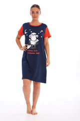 Women's Short Sleeve Nightshirts
