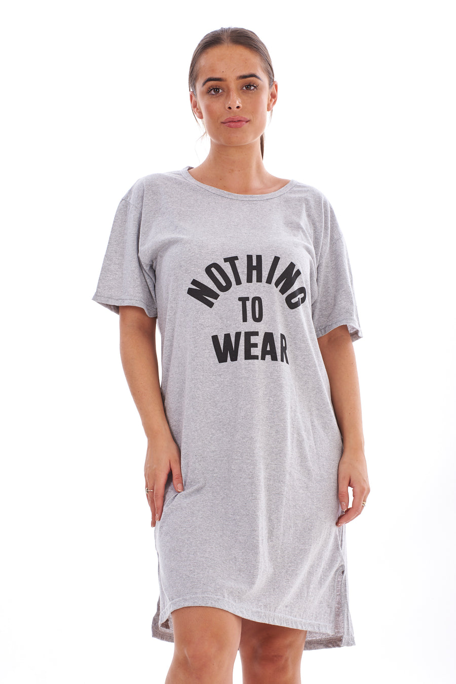 Funny Nightshirts Ladies Cotton Print