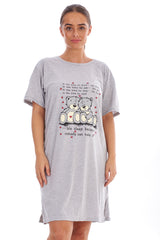Ladies Oversized Nightshirt Cotton