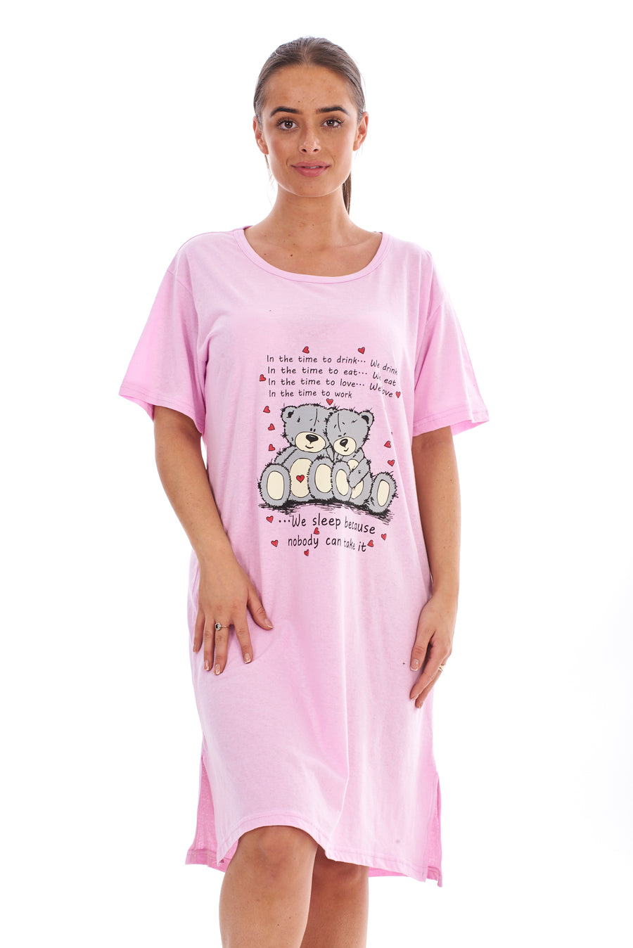 Ladies Oversized Nightshirt Cotton