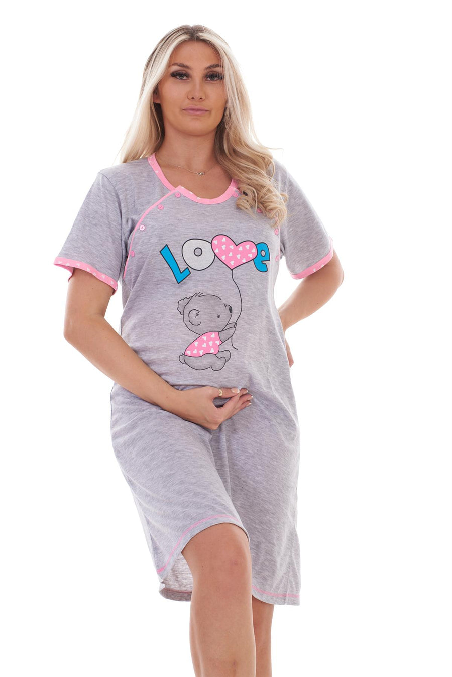 Ladies Love Buttons Nightdress