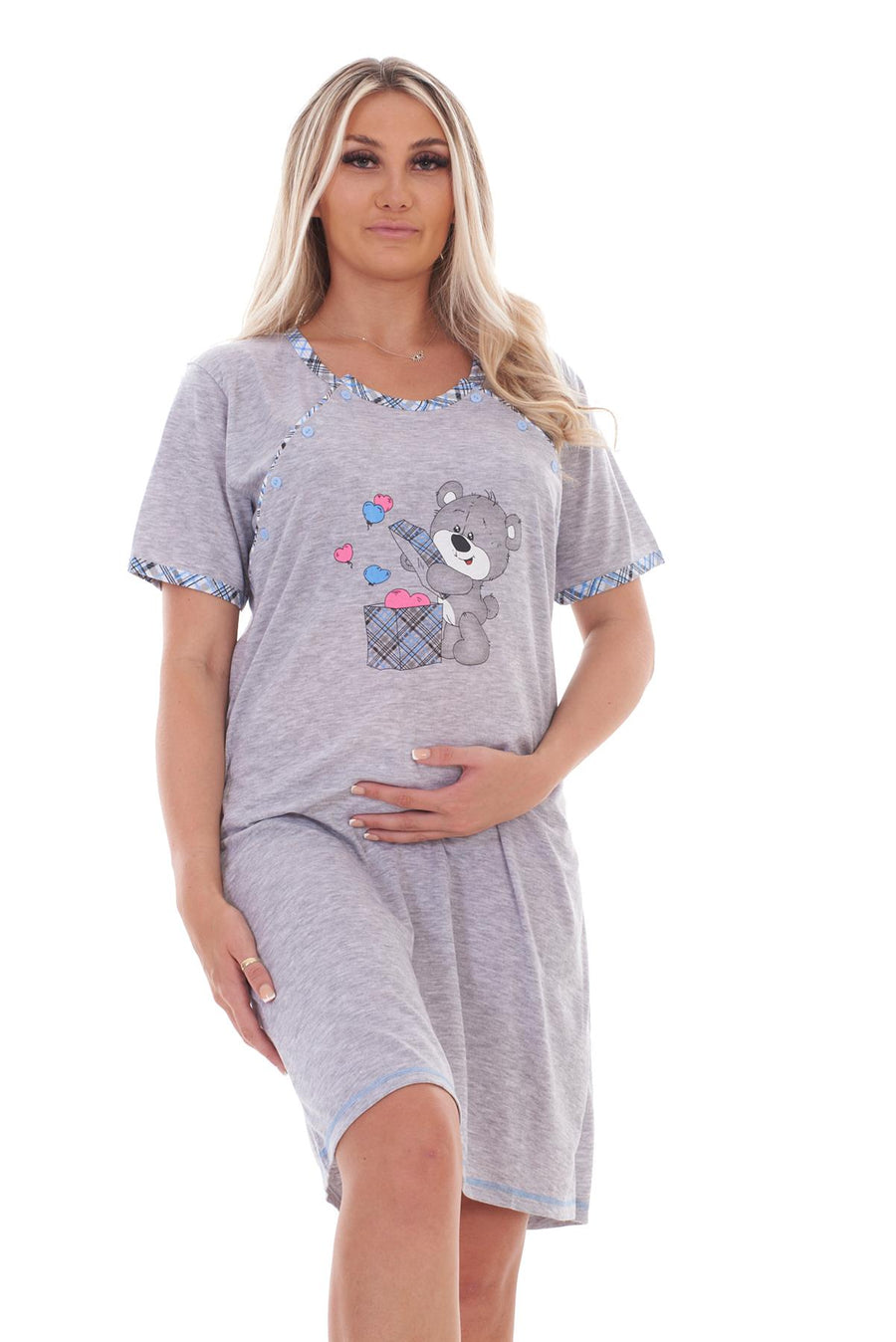 Ladies Nursing Teddy Nightdress