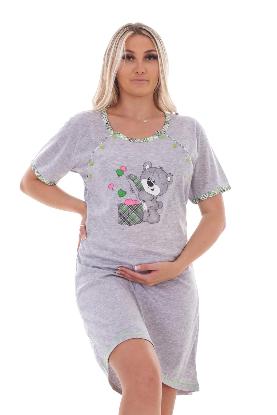 Ladies Nursing Teddy Nightdress