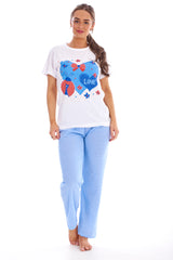 Ladies Love to Lounge Pyjamas PJ Set