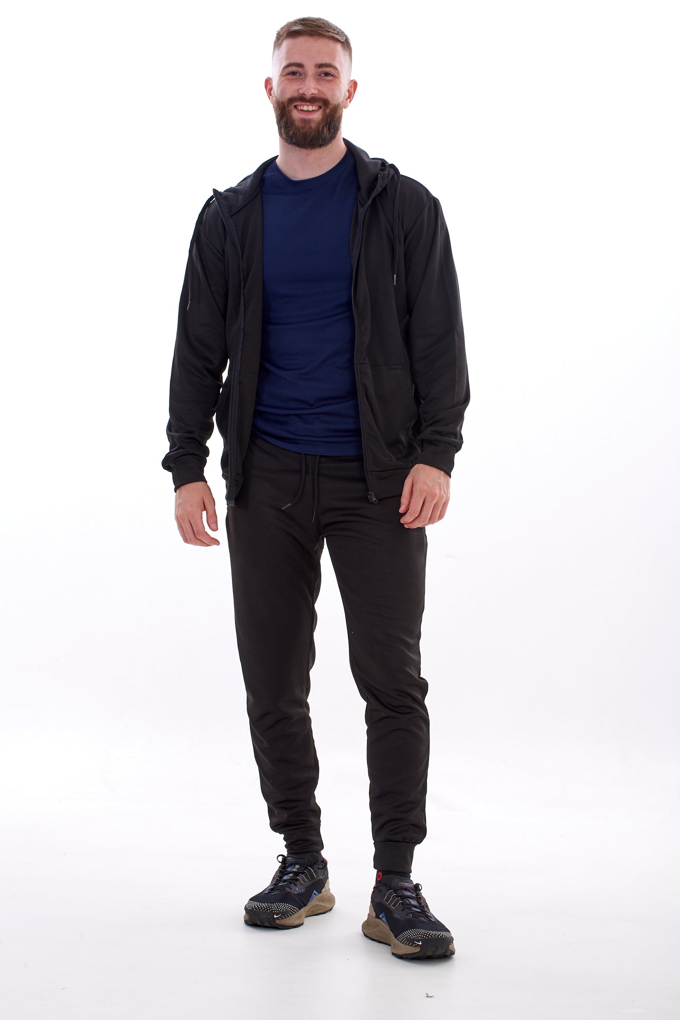 Men’s solid Hooded Sweatshirt Jogger