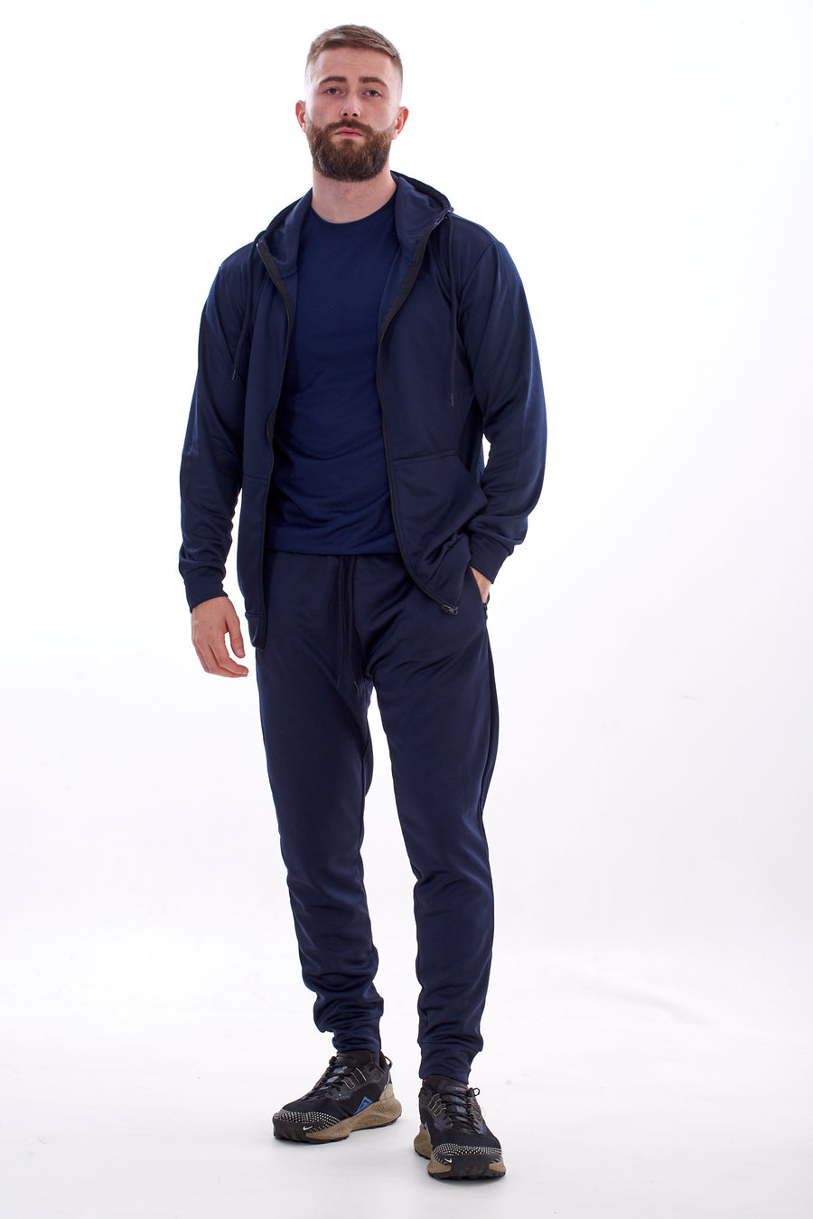 Men’s solid Hooded Sweatshirt Jogger