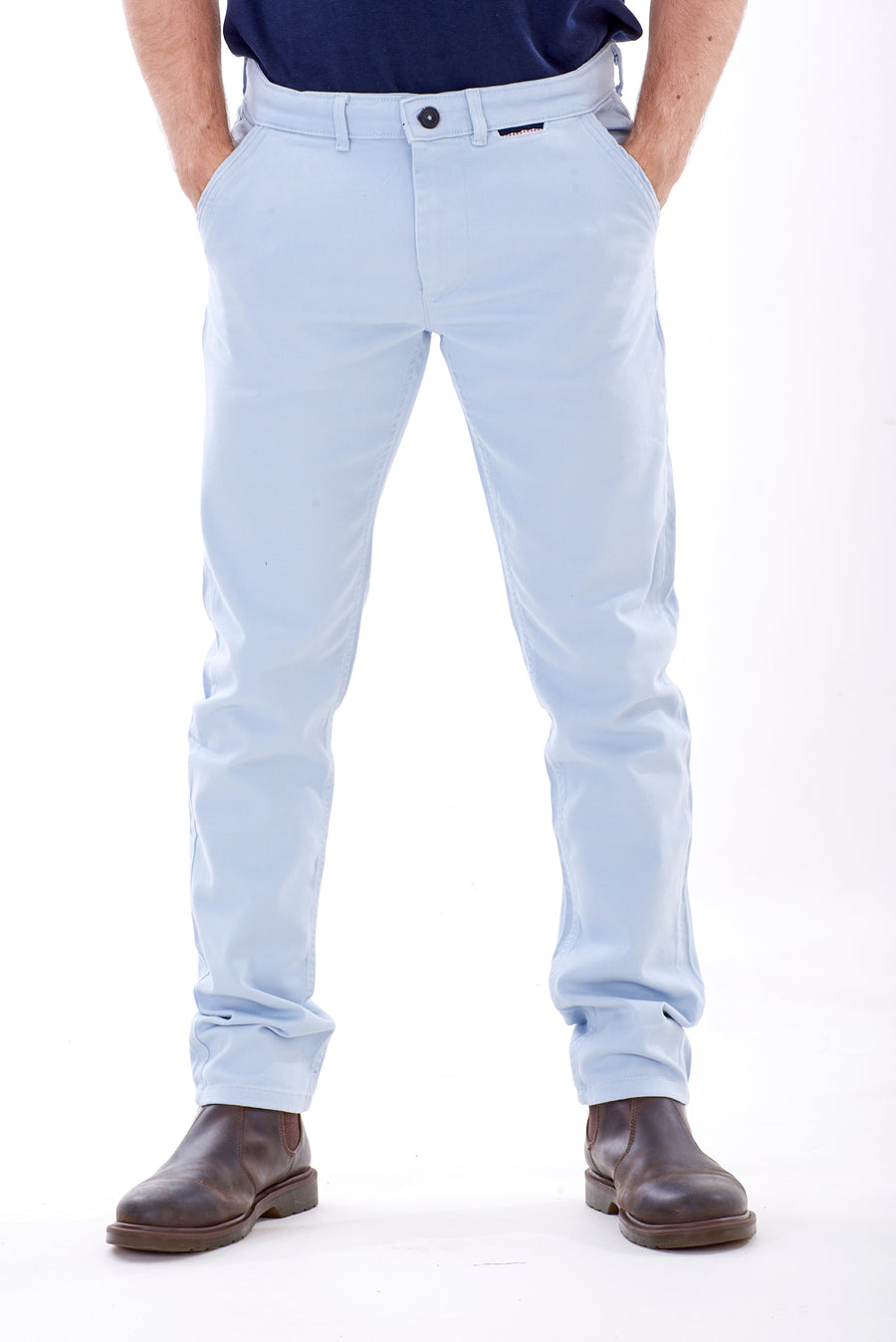 Mens Slim Fit Cotton Chinos Trousers