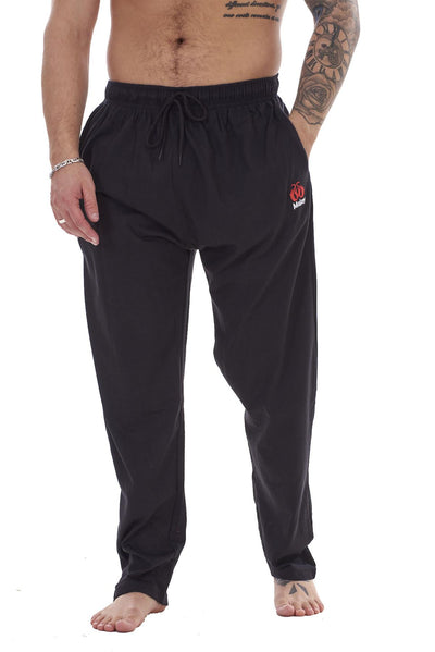 Men Plain Pyjamas 2 Pack Cotton Jersey Lounge Pants