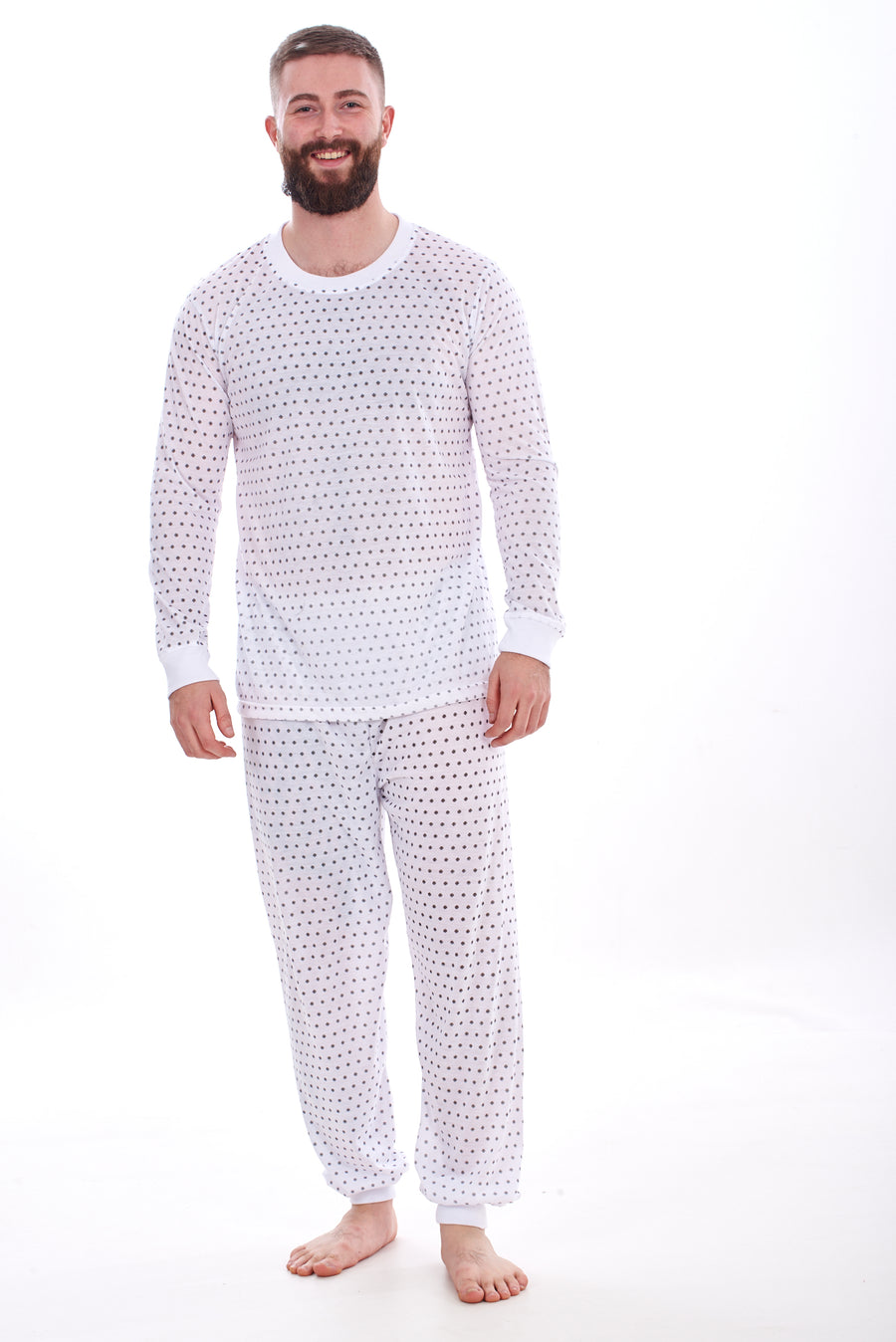 Ribbed T Shirt Full Sleeve Pyjama Set