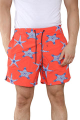 Mens Quick Dry Printed Swimming Summer Shorts