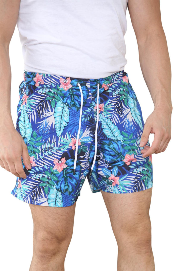 Mens Quick Dry Printed Swimming Shorts