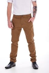 Mens Black Slim Fit Chino Trousers Stretch Cotton Smart Casual Work Pants 30–40 Waist