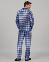 Men’s Cotton Blend Checked Pyjama Set