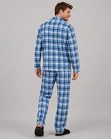 Men’s Cotton Blend Checked Pyjama Set