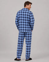 Men’s Cotton Blend Checked Pyjama Set